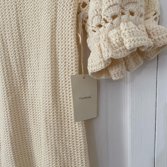 NWT TULAROSA Revolve Crochet Archer Mini Dress S - Picture 9 of 15